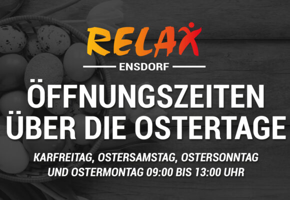 Öffnungszeiten über Ostern 2022