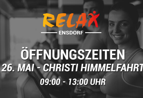 Öffnungszeiten an Christi Himmelfahrt